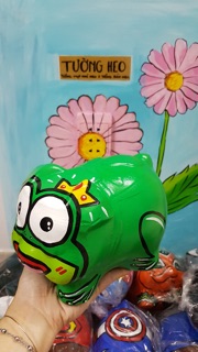 Heo đất handmade - hoàng tử ếch