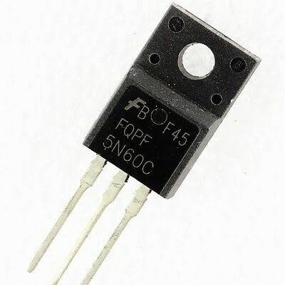 5N60C 2 chiếc FQPF5N60C FQPF 5N60 Fairchild MOSFET N-Channel TO-220F 5A 600V Mlb10