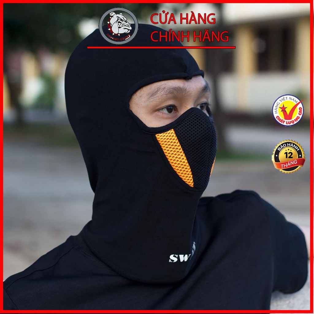 Khẩu trang trùm Ninja SWAT - Fullface