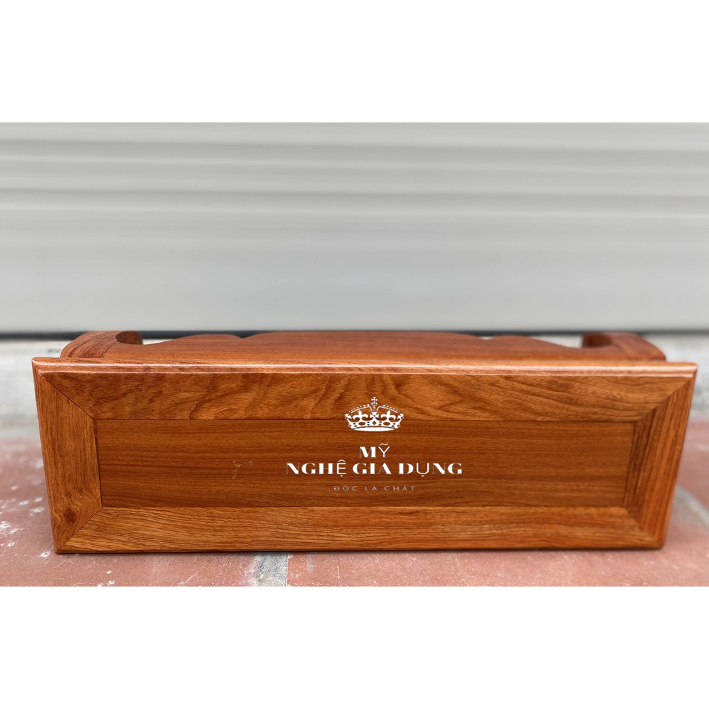 Đế khung ảnh  Giá đỡ khung ảnh đôn chữ nhật chân quỳ trang trí không gian thờ cúng Gỗ hương
