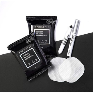 Khăn Tẩy Trang Nhanh April Skin Perfect Make-up Refresh Pad