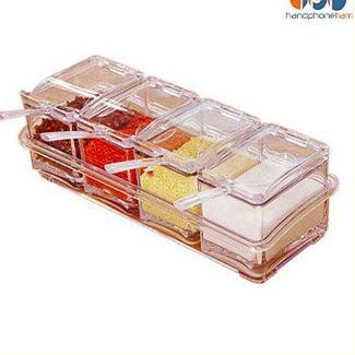 Kệ Đựng Gia Vị 4 Trong 1 Ec040 Dành Cho Nhà Bếp | BigBuy360 - bigbuy360.vn