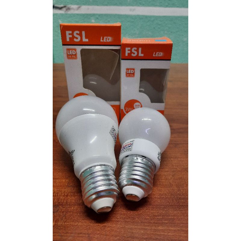 Bóng đèn led bulb bóng tròn 3W /9W bầu kín  FSL tiết kiệm điện /siêu sáng /hàng chính hãng