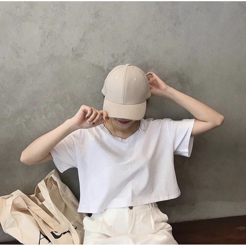 Áo Croptop Nữ - Áo Croptop Cổ Tim Freesize - Thời Trang Nữ AnAn - CRT8 | BigBuy360 - bigbuy360.vn