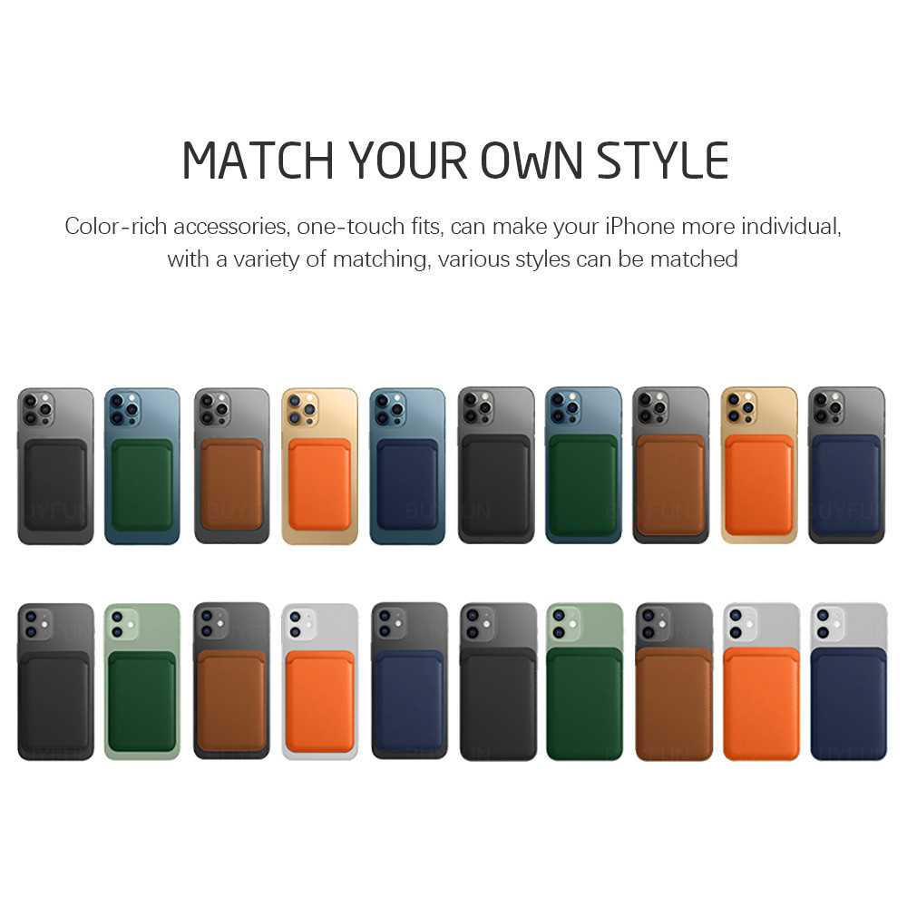 Ốp Điện Thoại Dạng Ví Có Ngăn Đựng Thẻ Nam Châm Cho Iphone 12 Pro Max Mini 12 Pro Pro Max