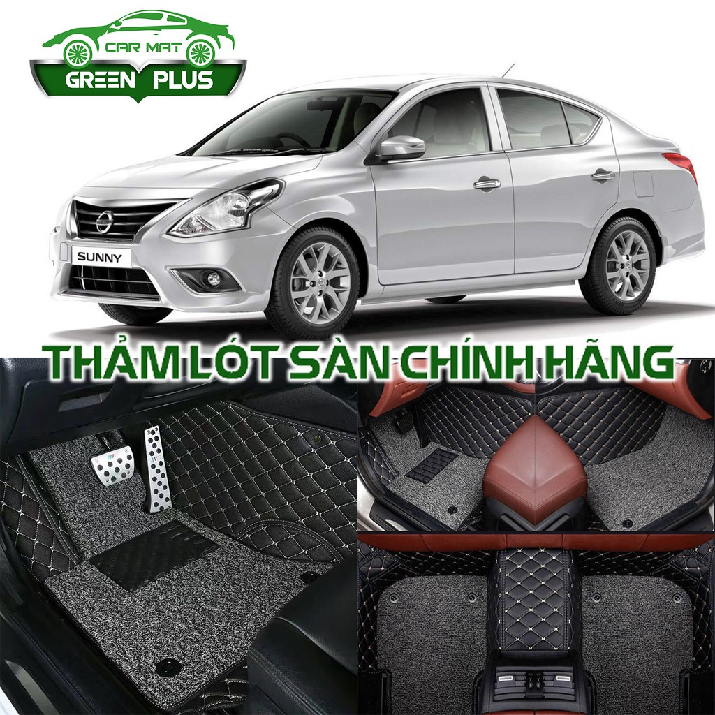 Thảm lót sàn ô tô 6D Nissan Sunny chống nước, không mùi, phủ kín 90% sàn xe