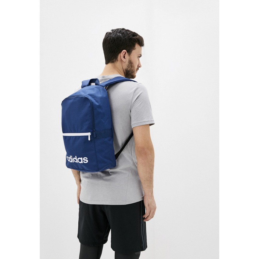 Balo Adidas Chính Hãng ️🏀FREESHIP️🏀 Adidas Linear Classic Daily Blue Backpack - Ba lô Classic Adidas Màu Xanh Chuẩn Auth