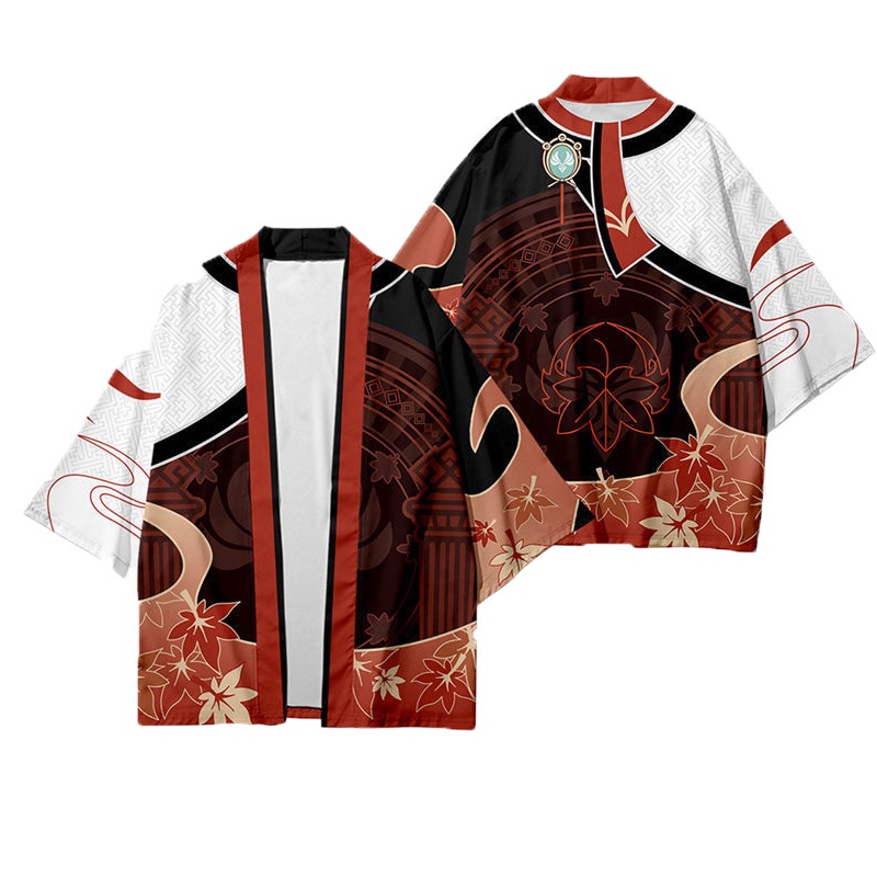 Áo Khoác Hoodie Hóa Trang Nhân Vật Kaedehara Kazuha Trong Genshin Impact