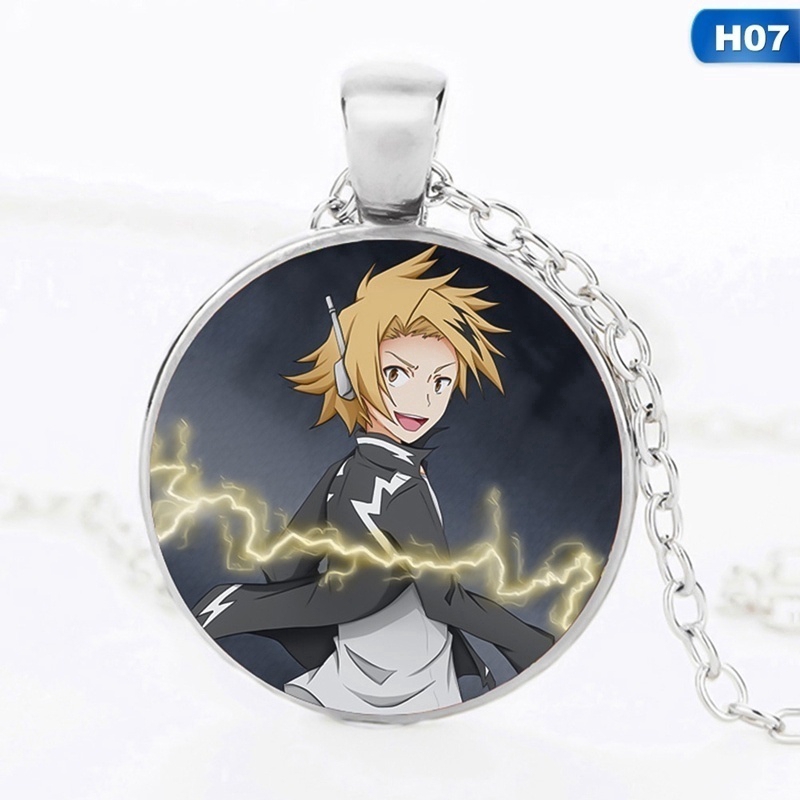 Dây Chuyền Unisex Mặt Tròn In Hình Anime My Hero Academia