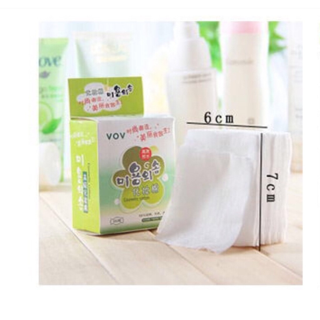 COMBO 3 HỘP BÔNG TẨY TRANG SIÊU THẤM VOV - 300 MIẾNG