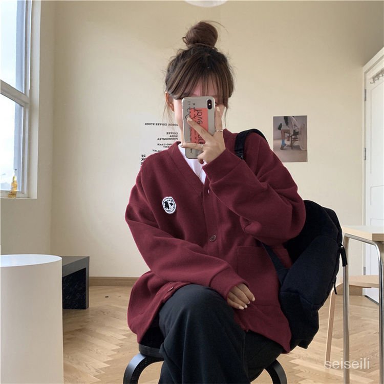 Áo Khoác Bóng Chày Nữ Phong Cách Nhật Bản 2021 | BigBuy360 - bigbuy360.vn