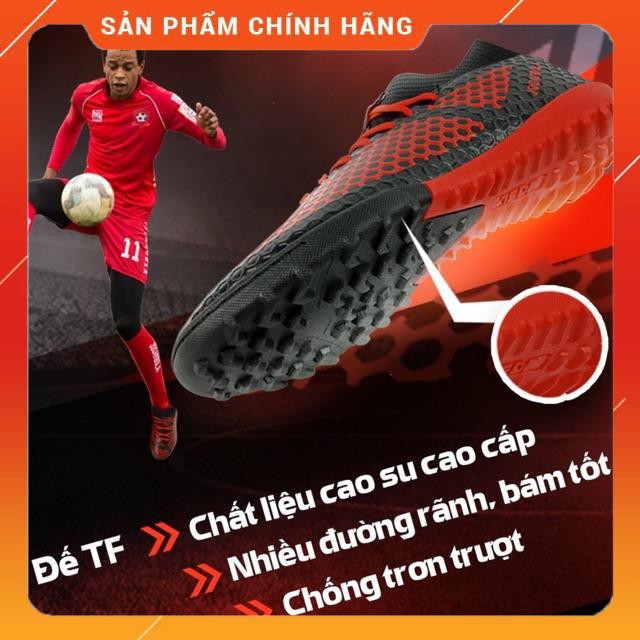 (Chính hãng) Giày bóng đá sân cỏ nhân tạo Jogarbola JG003 (đỏ)