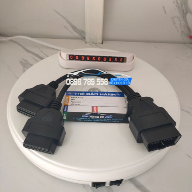 BỘ CÁP CHIA CỔNG OBD II CHO Ô TÔ