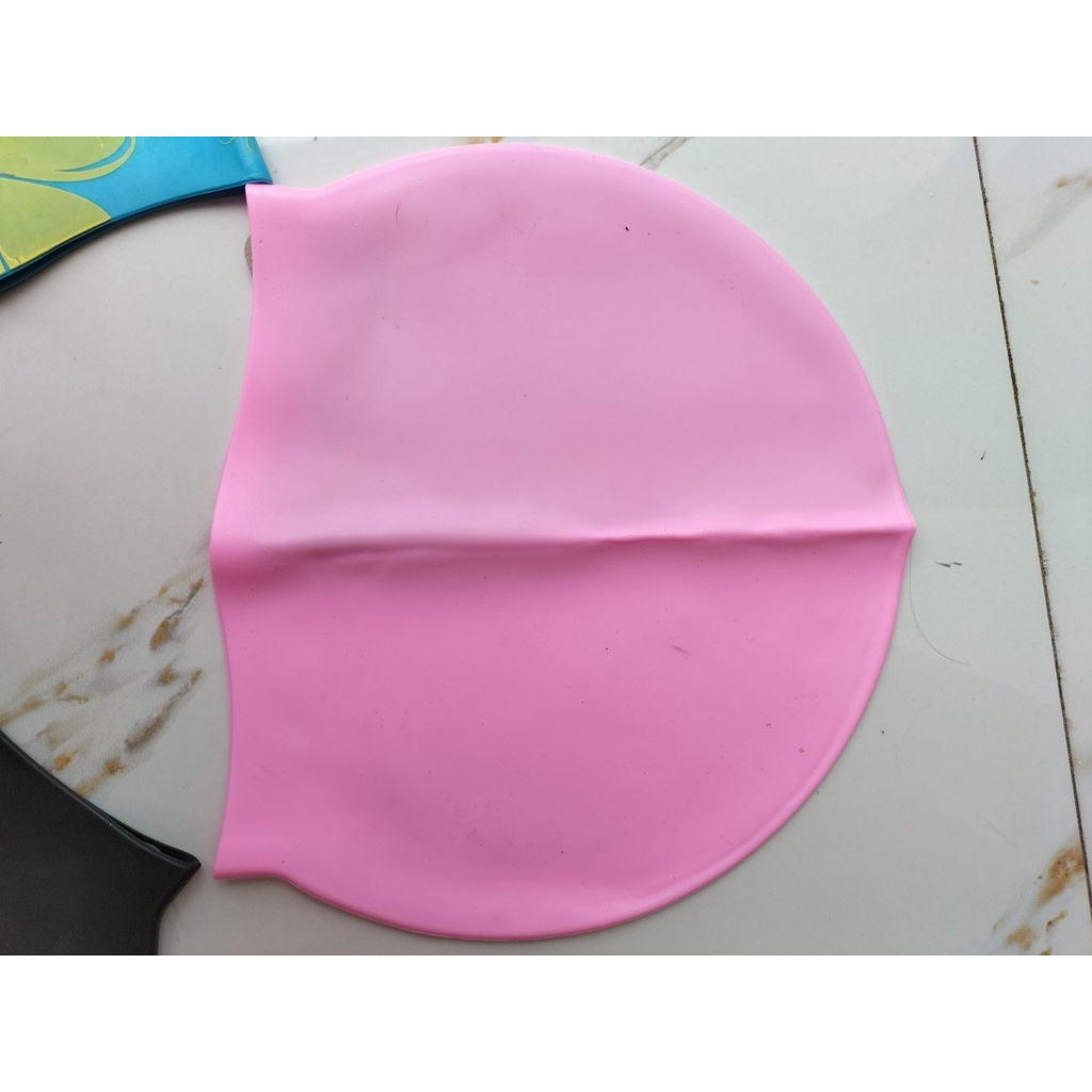 Mũ bơi chống nước silicon swim cap