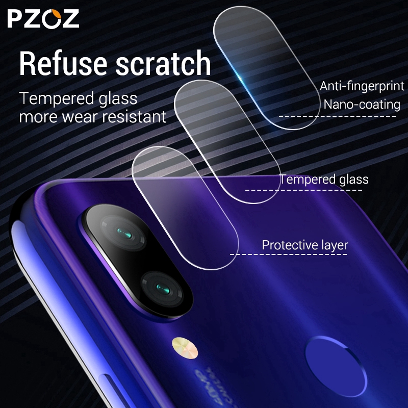 Bộ 3 miếng kính cường lực bảo vệ camera sau dành cho điện thoại Xiaomi Redmi Note 7/Note 7 Pro