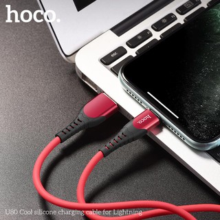 Cáp sạc Hoco 2.4A U80 lightning 1.2m