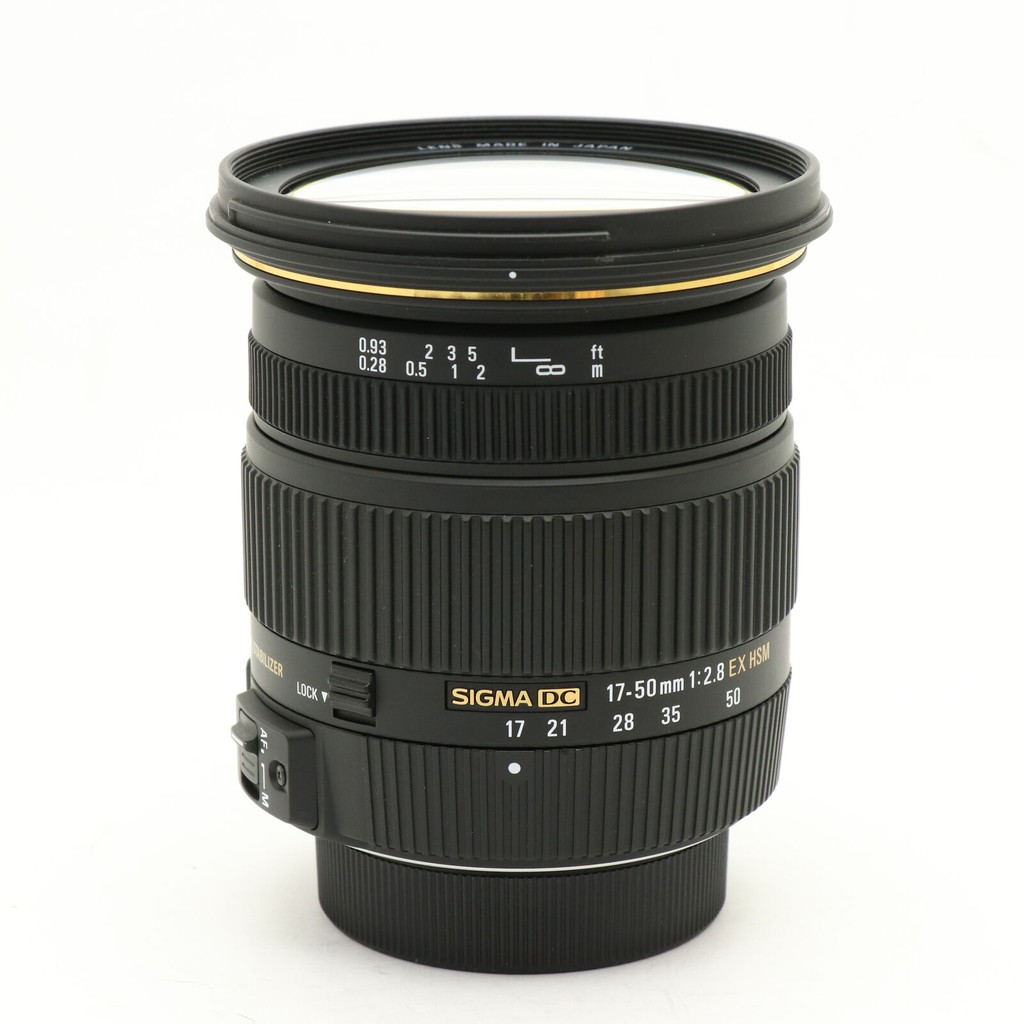 Ống kính Sigma 17-50mm F2.8 OS HSM For Canon - Nikon. Mới 98%