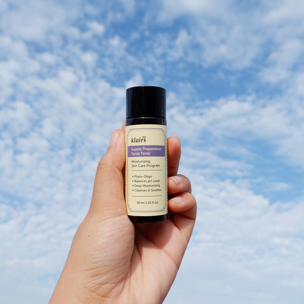 Nước hoa hồng Dear Klairs Supple Preparation Facial Toner 30ml