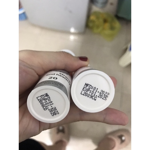 - Vitamin Tổng Hợp Date 2025 Viên sủi Dr. Frei Multivitamins & Biotin  SWISS ENERGY