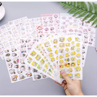set 4 tấm sticker nhiều hình