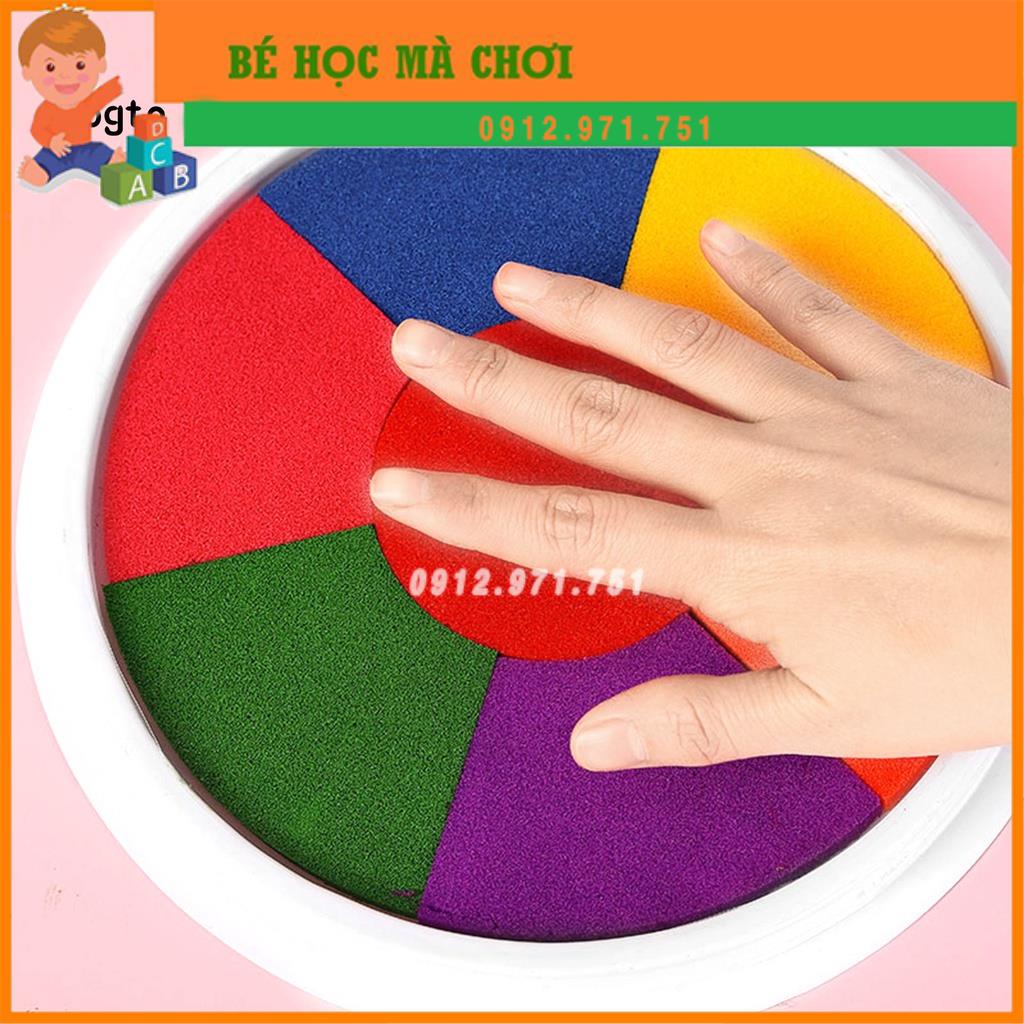 Màu vẽ Dấu Vân Tay Fingerpaint Nhiều Màu Sắc Cho Bé