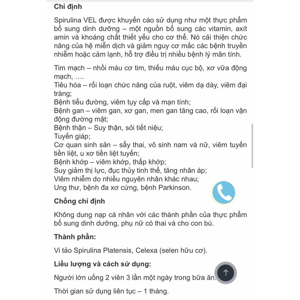 Tảo xoắn Spirulina Biển Đen của Nga | BigBuy360 - bigbuy360.vn