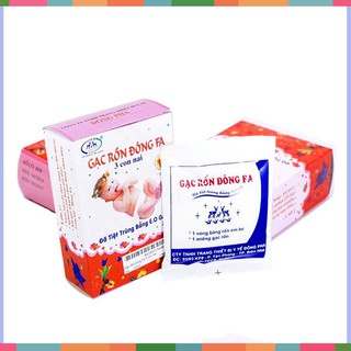 Combo 2 hộp gạc rốn đông pha ( Hộp 3 chiếc)