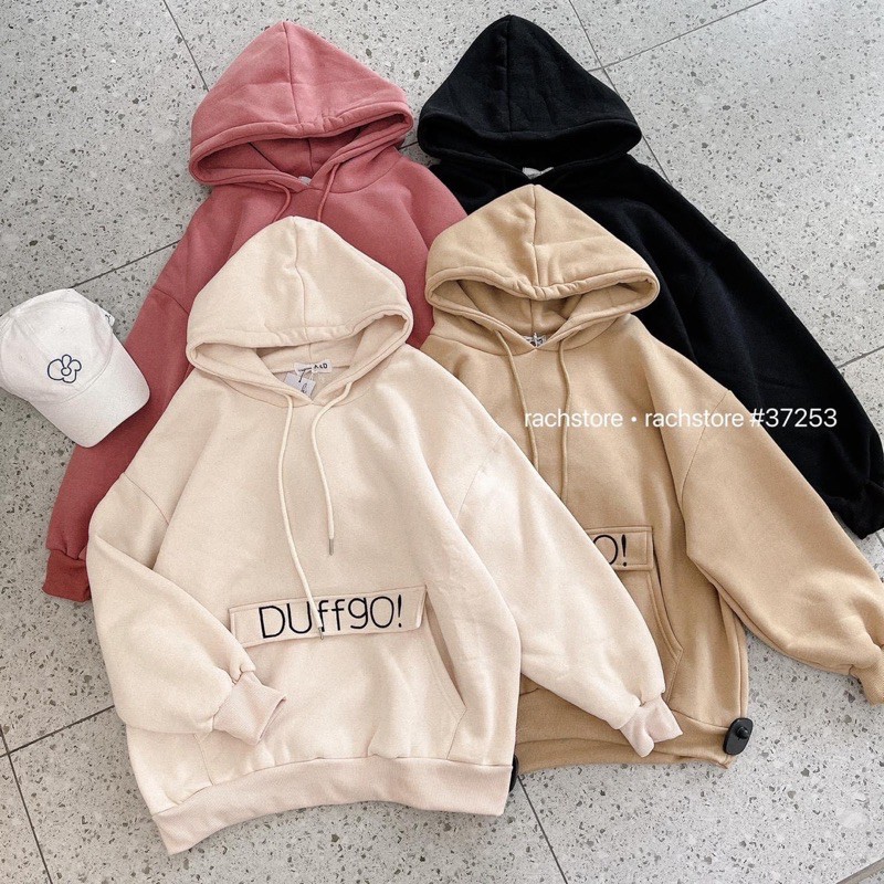Áo Hoodie túi nắp in chữ | BigBuy360 - bigbuy360.vn