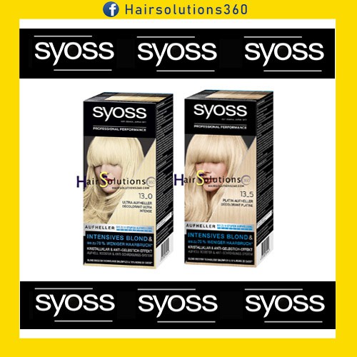 Thuốc Tẩy tóc SYOSS Đức 13-0 và 13-5- Nhuộm tóc SYOSS Manic panic - HairSolutions360