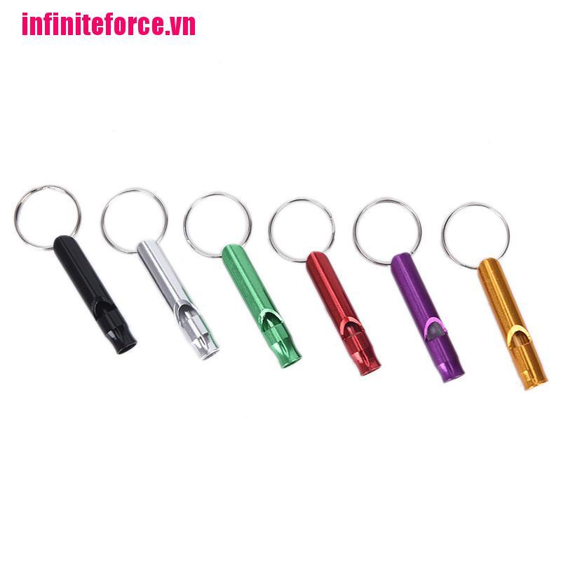 Còi Báo Động Mini Bằng Kim Loại Kèm Móc Khóa Tiện Lợi