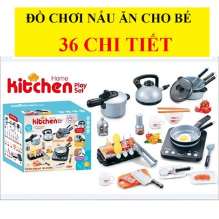 Bộ Đồ Chơi Nấu Ăn 36 Món Cho Bé, Giúp Bé Phát Triển Trí Tuệ, Món Quà Ý Nghĩa Tặng Bé