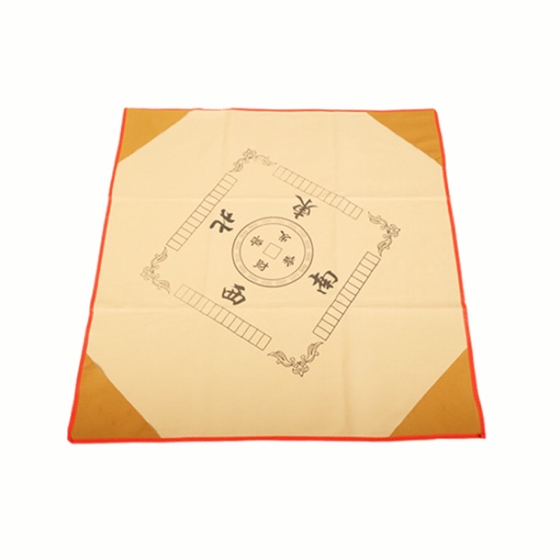 Thảm Mạt Chược Thảm Trải Bàn Mạt Chược Bằng Da Nhung Có Thể Gấp Lại Đa Năng Có Túi Ở Các Góc