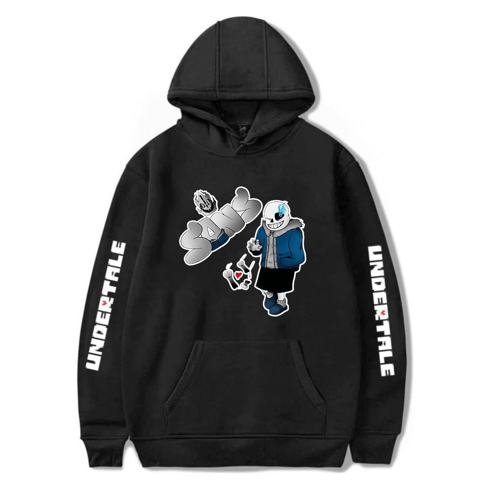 SALE- Áo Hoodie bé Sans cực chất - mẫu áo game siêu ngầu