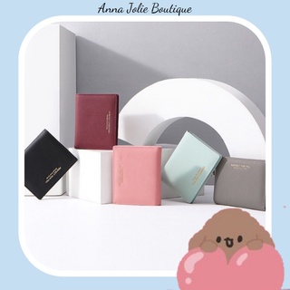 Ví ngắn mini Perfect for you gấp đôi chữ nổi