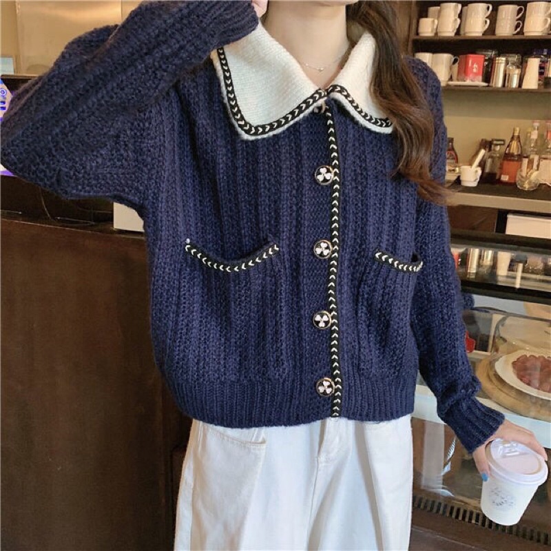 G38. 2398. ÁO LEN SIÊU XINH HOT HIT SANG CHOẢNH TIỂU THƯ