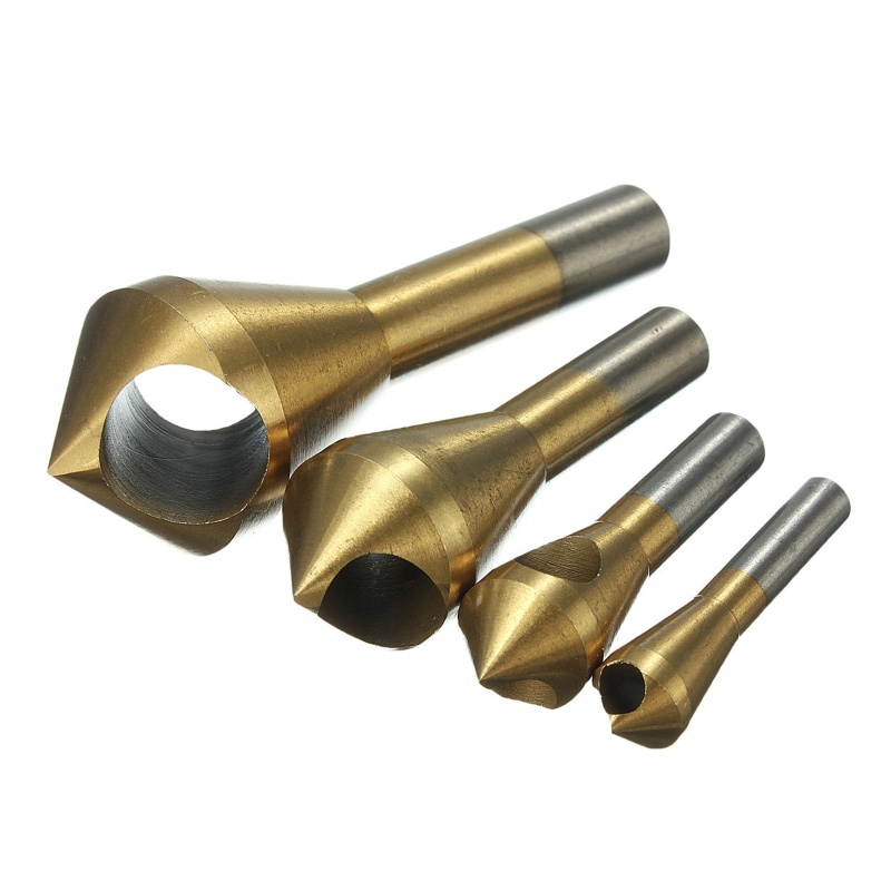 Mũi Khoan Bằng Thép 4241 Tốc Độ Cao 0.4 &quot;/ 2-5mm 0.6&quot; / 5-10mm 0.8 &quot;/ 10-15mm 1.2&quot; / 15-20mm