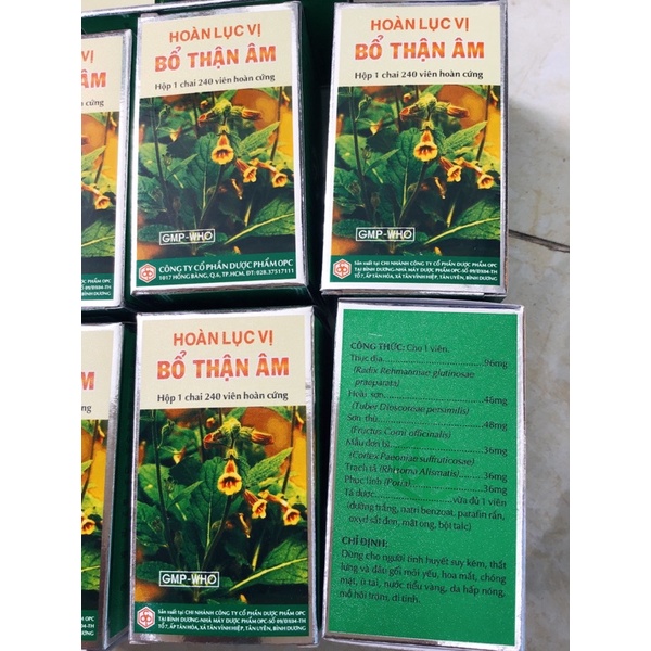 HOÀN LỤC VỊ BỔ THẬN ÂM