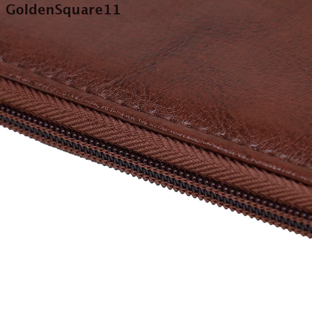 1 Túi Da PU Đựng Kéo Cắt Tóc Có Khóa Kéo Goldsquare11