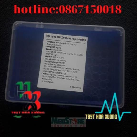 Hộp đựng đầu côn vàng, xanh, trắng