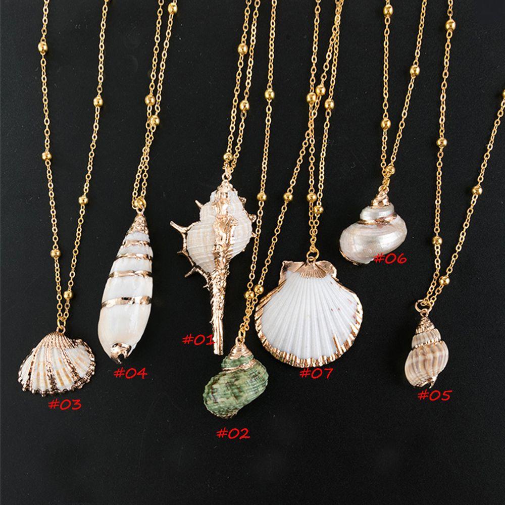 FORBETTER Vòng cổ Vỏ Sò Phong Cách Boho