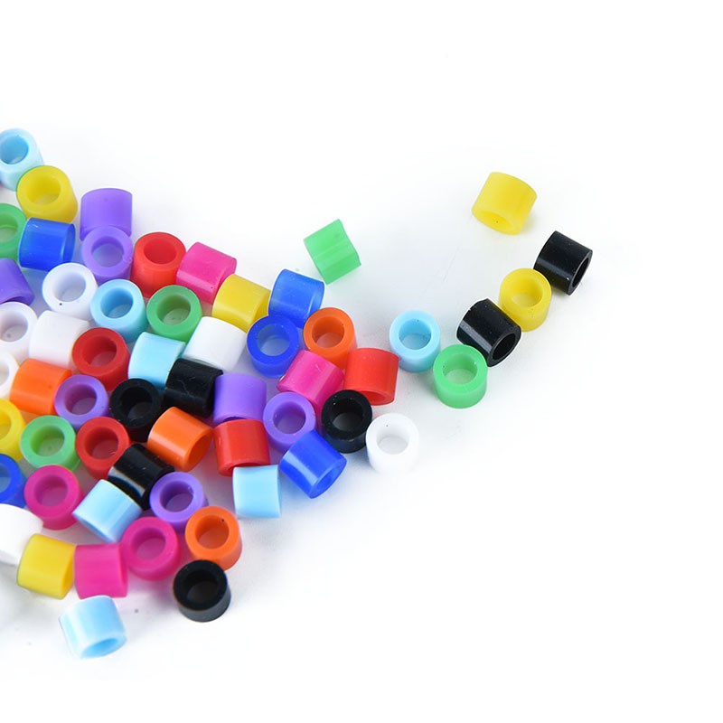 Hộp 100 Vòng Silicon Chỉnh Hình Răng Nhiều Màu Sắc