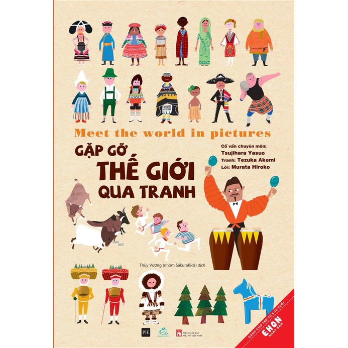Sách- 4 cuốn Ehon Gặp Gỡ Thế Giới Qua Tranh, Cuốn Sách Tranh Đầu Tiên Về Quốc Kỳ+Những Điều Kỳ Lạ+Cơ Thể (quà tặng kèm)