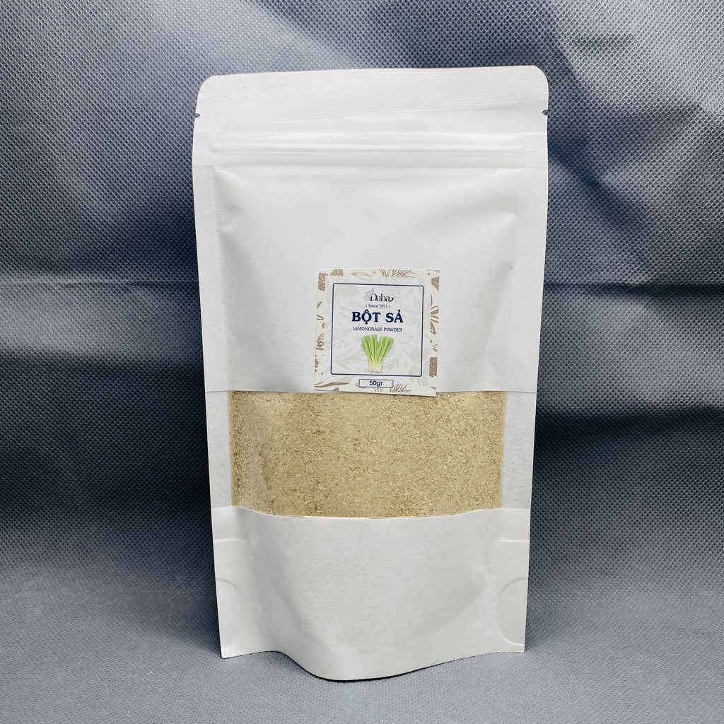 Lemongrass Powder - Bột Sả Nguyên Chất Daba ướp thịt heo gà bò cừu dê, tạo vị món ăn chuẩn nhà hàng, bột nêm cho bé