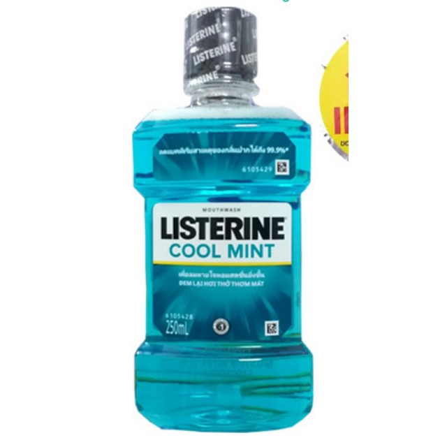 SÚC MIỆNG LISTERINE COOL MINT 250 ml