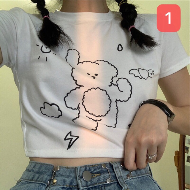 Áo croptop siêu xinh