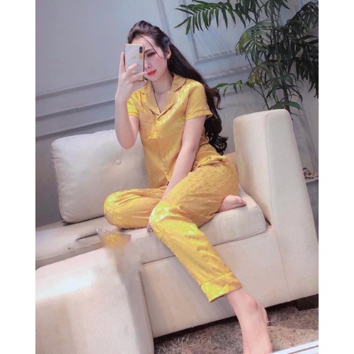 Đồ Bộ Pijama Lụa Mặc Nhà Viền Bèo Tay Cộc Phối Quần Dài Cao Cấp [ảnh thật + video chuẩn đẹp]