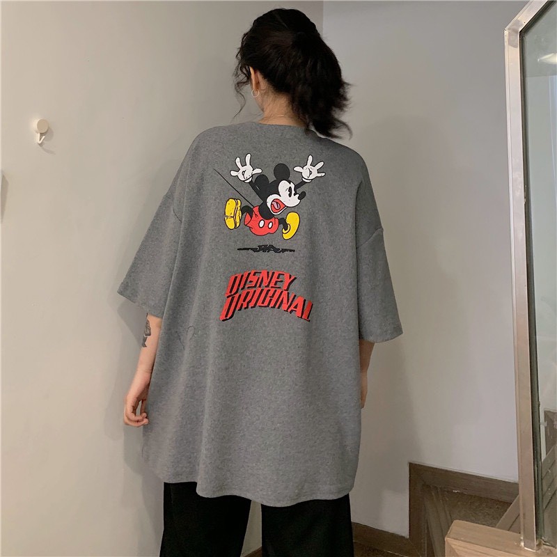 Áo Thun Tay Lỡ MICKEY 02 Unisex 3 MÀU