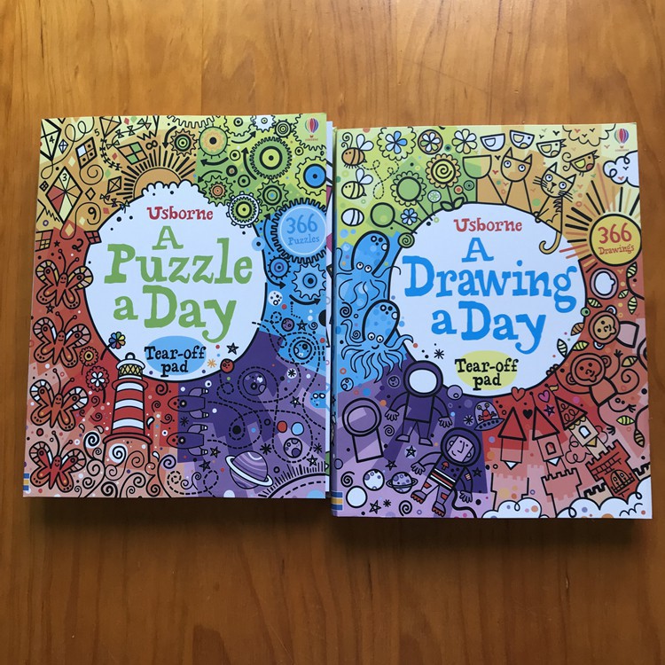 Đồ chơi - A Puzzle A Day + A Drawing A Day