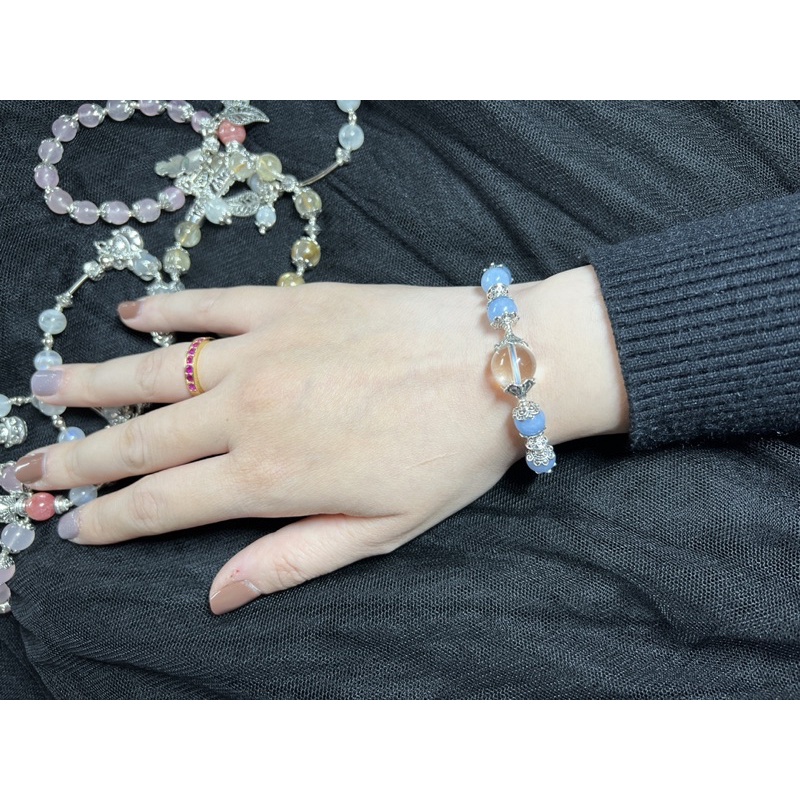 Vòng tay Aqua mix charm