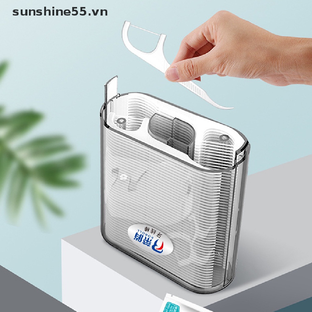 Hộp 88 Tăm Chỉ Tự Động Chăm Sóc Răng Miệng Tại Nhà / Khách Sạn